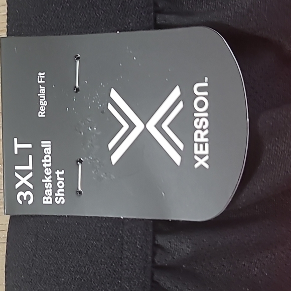 XERSION MENS BIG & TALL RED AND BLACK BASKETBALL SHORTS SIZE 3XLT - Picture 9 of 9